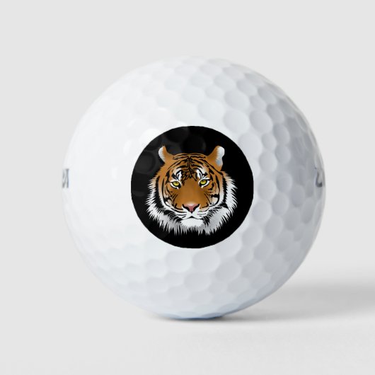 Balles De Golf 2022 Année pour la protection des tigres (Devant)