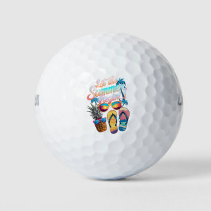 Balles De Golf 2025 Laissez l'été commencer 2025 Vacances d'été