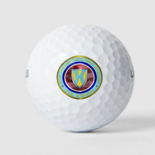 Balles De Golf 21e commandement de soutien de théâtre (Devant)