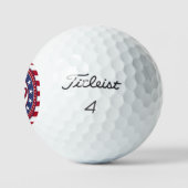 Balles De Golf 250e anniversaire d'Amérique avec le drapeau améri (Logo)