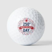 Balles De Golf 250e anniversaire de l'indépendance (Recto)