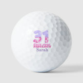 Balles De Golf 31 AVANT-jamais fabuleux cadeau de 31e anniversair (Recto)