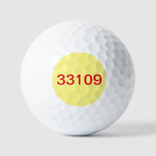 BALLES DE GOLF 33109 GOLF BALL MIAMI BEACH FLORIDA