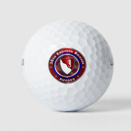 Balles De Golf 36e brigade du génie « Rugged » (Devant)