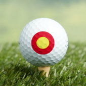 Balles De Golf 3 Pack Easy Find Golf Balls (T-shirt Insitu)