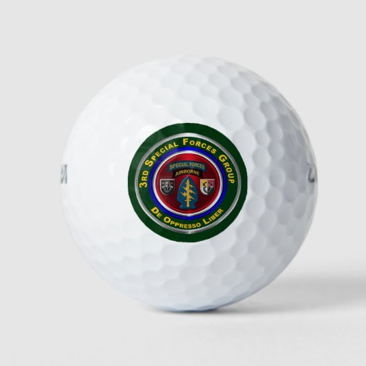 Balles De Golf 3ème Groupe des Opérations Spéciales aéroporté  (Devant)