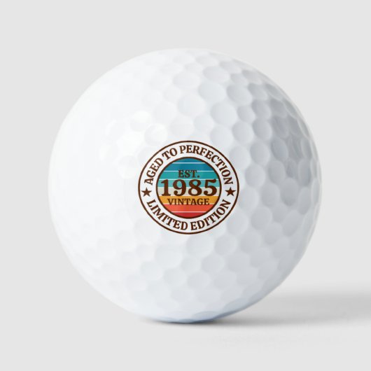 Balles De Golf 40e anniversaire (Recto)