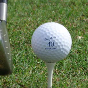 Balles De Golf 40e anniversaire