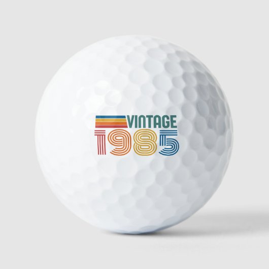 Balles De Golf 40e anniversaire (Recto)