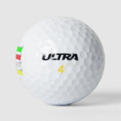 Balles De Golf 4994Notes colorées (Logo)