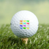 Balles De Golf 4994Notes colorées (T-shirt Insitu)