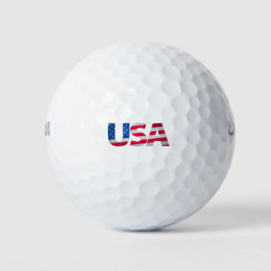 Balles De Golf 4 JUILLET de football américain patriotique