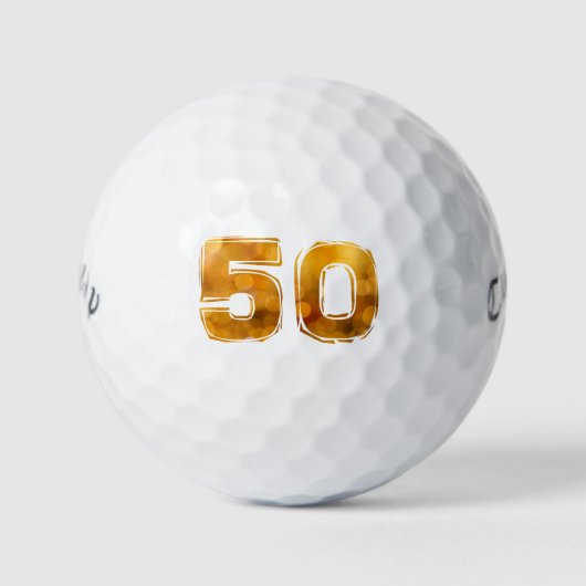 Balles De Golf 50 ans (Devant)