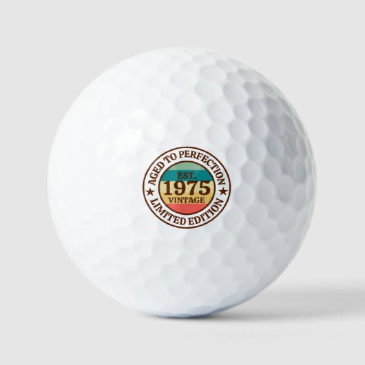 Balles De Golf 50e anniversaire (Recto)