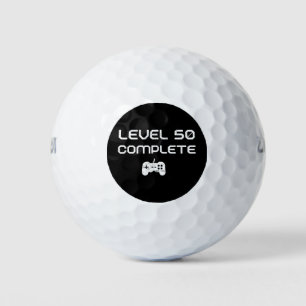 Balles De Golf 50e anniversaire / 50e anniversaire Niveau 50 ache