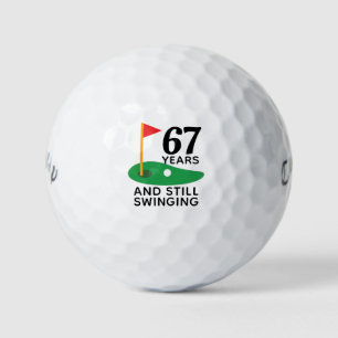 Balles De Golf 67 ans et toujours en train de tourner drôle 67e a