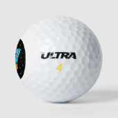 Balles De Golf 67 Drôle Mème Crème de glace Six sept Gen Alpha (Logo)