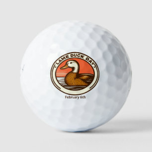 Balles De Golf 6 février - Jour du Canard Boiteux