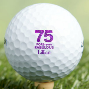Balles De Golf 75 AVANT-jamais cadeau fabuleux femme - Floral Kee
