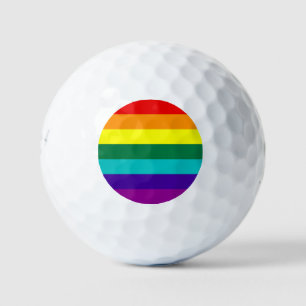 Balles De Golf 7 Stripes Rainbow Gay Pride