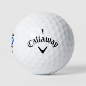 Balles De Golf 80e cadeau d'anniversaire pour le voisin - Continu (Logo)