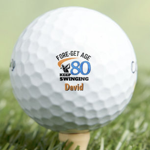 Balles De Golf 80e cadeau de golf pour l'ancien CoWorker - Contin