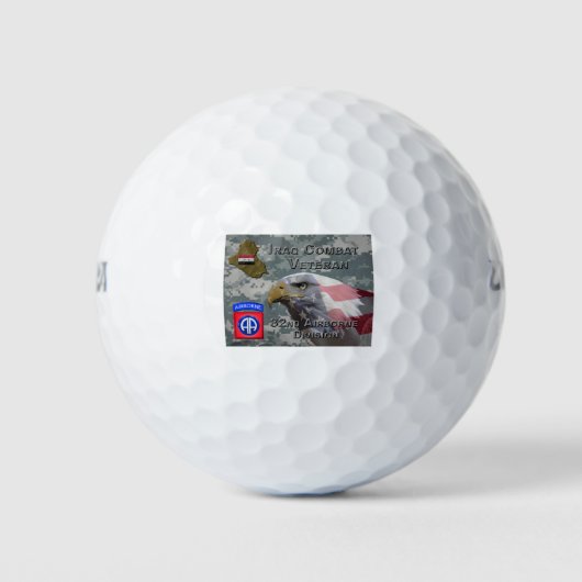 Balles De Golf 82e division aéroportée (Devant)