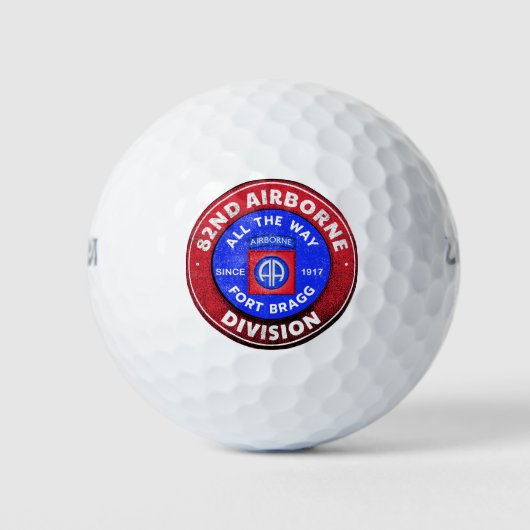 Balles De Golf 82e division aéroportée Logo antique (Devant)