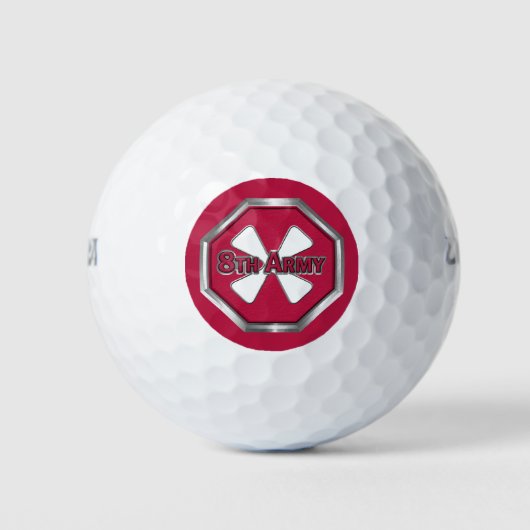 Balles De Golf 8e armée « Pacific Victors »   (Devant)
