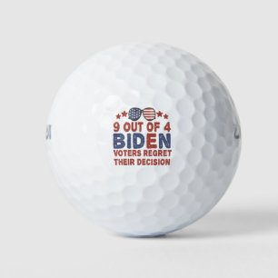 Balles De Golf 9 Électeurs De Biden Sur 4 Regrettent Leur Cadeau
