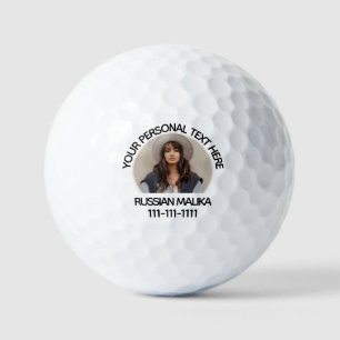 Balles de golf à conception personnelle avec photo