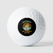 Balles De Golf à la retraite non plus mon problème (Recto)