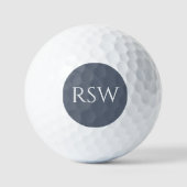 Balles de golf à monogramme | Cadeau d'anniversair (Recto)