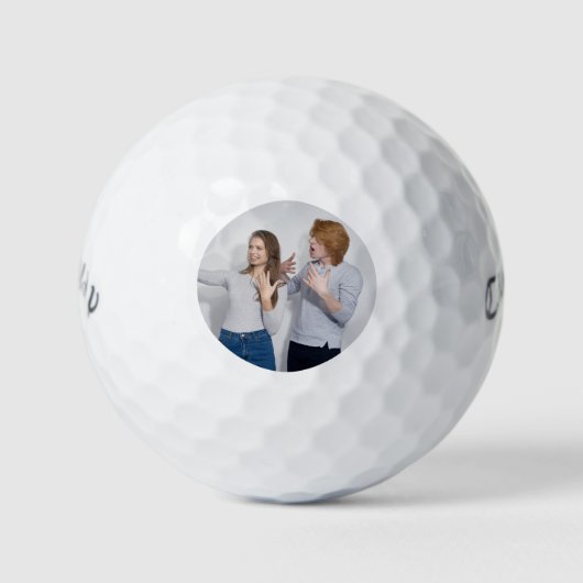 Balles de golf à photo professionnelle simple (Devant)