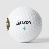 Balles de golf à photo simple minimale (Logo)
