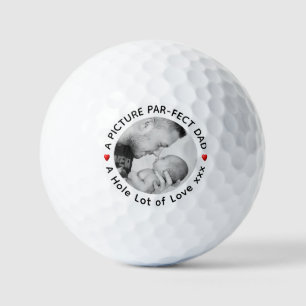 Balles De Golf "A Picture Par-Fect Papa" Boules de golf personnal
