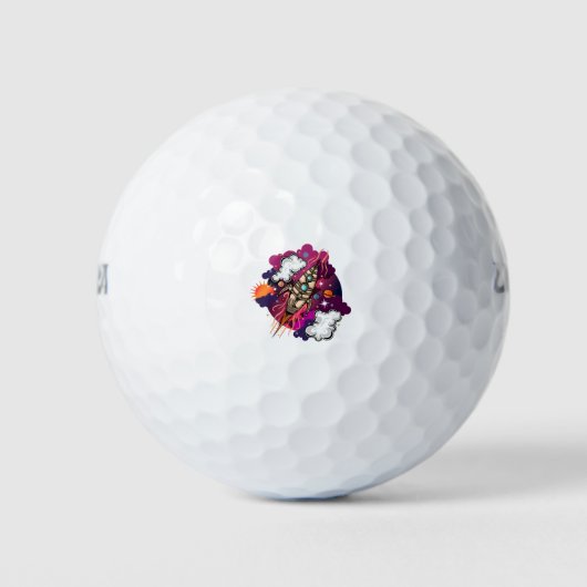 Balles De Golf À Travers La Galaxie (Devant)