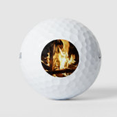 Balles De Golf A travers les flammes (Devant)