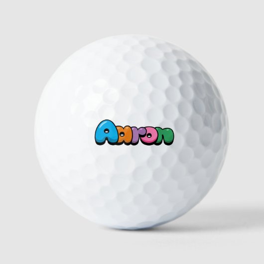 Balles De Golf Aaron (Recto)