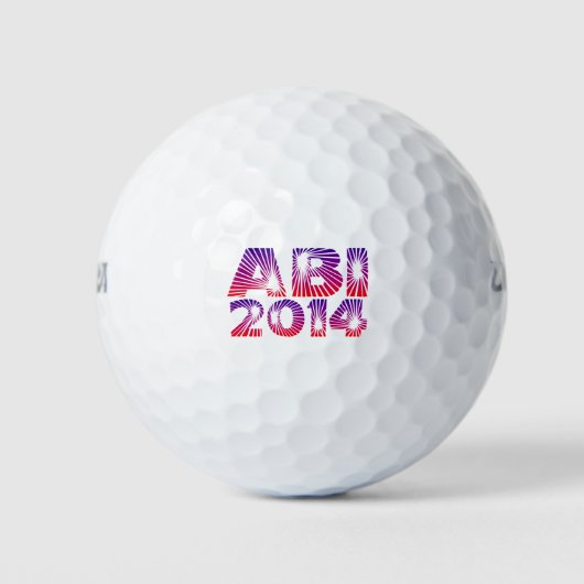 BALLES DE GOLF ABI 2014 (Devant)