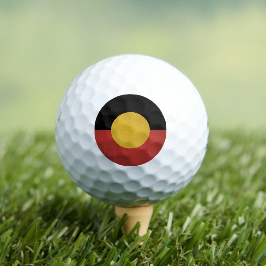 Balles De Golf Aborigènes australiens (T-shirt Insitu)