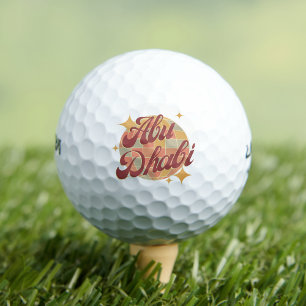 Balles De Golf Abou Dhabi a reçu une médaille d'or Retraité de go