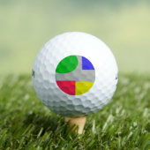 Balles De Golf Abstrait (T-shirt Insitu)