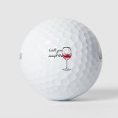 Balles De Golf Accepterez-vous cette rose Proposition de design c (Devant)