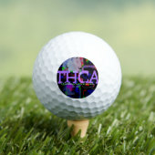 Balles De Golf Adam Moyer Original "THCA" Rare (T-shirt Insitu)