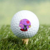 Balles De Golf Adorable frienchie puppy with hearts (T-shirt Insitu)