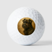 Balles De Golf Affenpinscher (Recto)