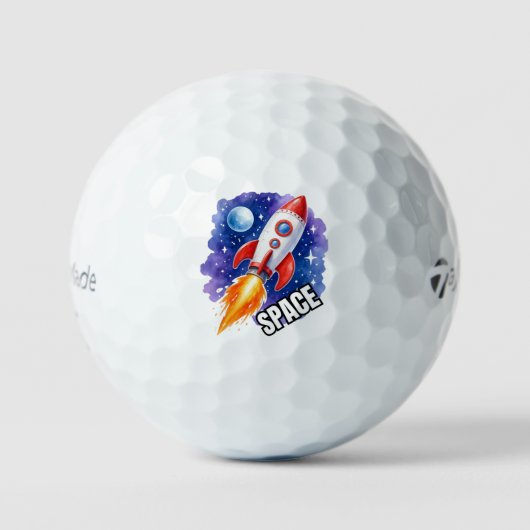 Balles De Golf Affiche d'aventure spatiale | L'aventure vous atte (Recto)