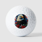 Balles De Golf aigle américain (Recto)