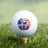 Balles De Golf aigle chauve (T-shirt Insitu)